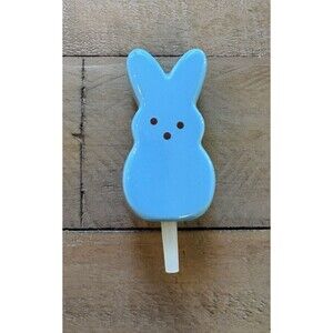 Nora Fleming Mini Retired BLUE PEEP Easter Bunny Rabbit Used